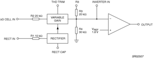 Block diagram for the NE570.   Picture is courtesy of: Philips Semiconductor